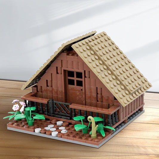 MOC-146915 Wooden House (without interior)