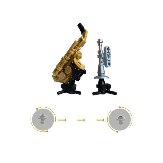 MOC-128041 Saxophone and Trumpet