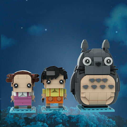 MOC-123532 Totoro, Satsuki & Mei - Studio Ghibli