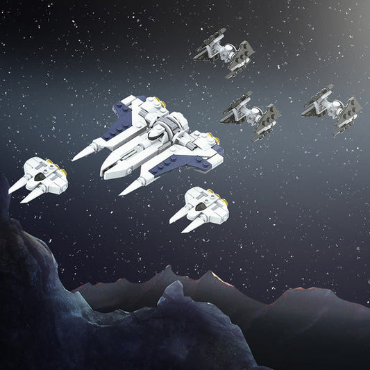 MOC-146080 Mandalorian Fleet & Interceptors