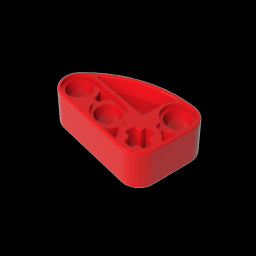 GDS-2016 - Technic Beam 2 x 3 L-Shape with Quarter Ellipse Thick