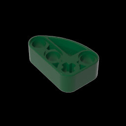 GDS-2016 - Technic Beam 2 x 3 L-Shape with Quarter Ellipse Thick