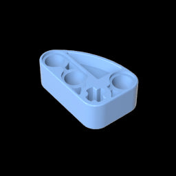 GDS-2016 - Technic Beam 2 x 3 L-Shape with Quarter Ellipse Thick