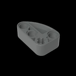 GDS-2016 - Technic Beam 2 x 3 L-Shape with Quarter Ellipse Thick
