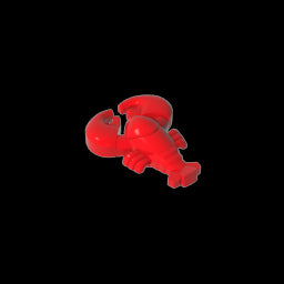 GDS-2025 - Lobster with Black Eyes Pattern