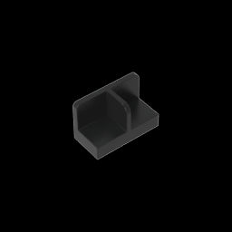 GDS-2027 - Panel 1 x 2 x 1 with Rounded Corners and Central Divider