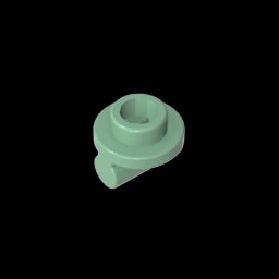 GDS-2045 - Plate Round 1 x 1 with Open Stud and Bar on Underside