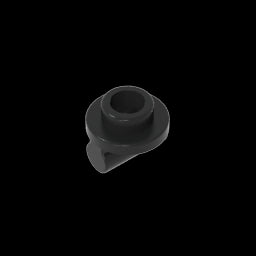 GDS-2045 - Plate Round 1 x 1 with Open Stud and Bar on Underside