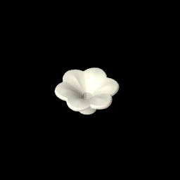 GDS-2059 - Plant, Outdoor Accessory Kit, Flower with 6 Rounded Petals and Pin