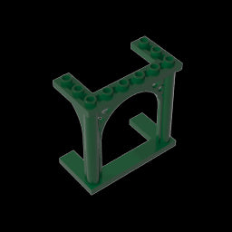 GDS-2094 - Panel 1 x 6 x 7 with 2 Columns and Arch