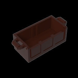 GDS-2100 - Treasure Chest Bottom with Rear Slots