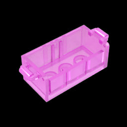 GDS-2100 - Treasure Chest Bottom with Rear Slots