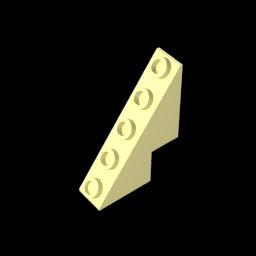 GDS-2105 - Slope 53 Degrees 3 x 1 x 3 1/3 with Studs on Slope