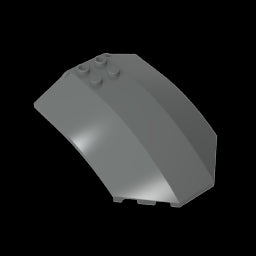 GDS-21122 - Windscreen 8 x 6 x 2 Curved