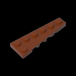 GDS-2143 - Wedge Plate 6 x 2 Right