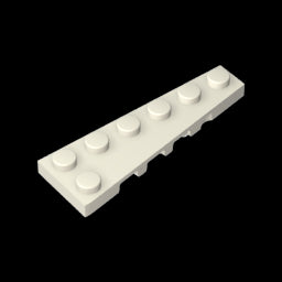 GDS-2143 - Wedge Plate 6 x 2 Right