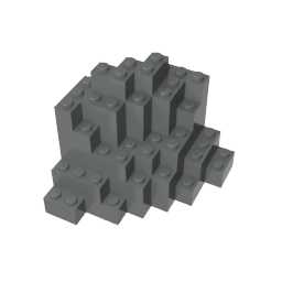 GDS-2169 - Rock Brick 8 x 8 x 6