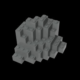 GDS-2169 - Rock Brick 8 x 8 x 6