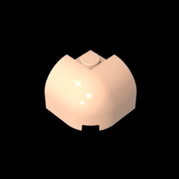 GDS-2181 - Brick Curved 2 x 2 x 1 1/3 with Curved Top - Corner
