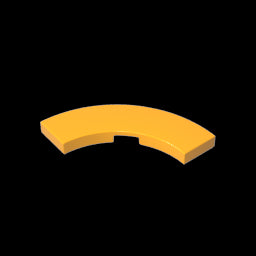 GDS-2182 - Tile 3 x 3 Curved, Macaroni