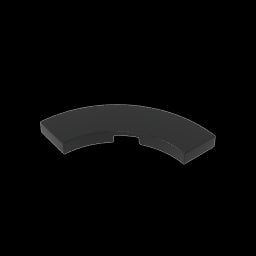 GDS-2182 - Tile 3 x 3 Curved, Macaroni