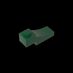 GDS-2183 - Brick Curved 3 x 1 with 2/3 Inverted Cutout