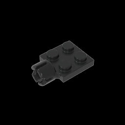 GDS-2186 - Plate Special 2 x 2 with Towball Socket, Short, 4 Slots