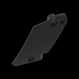 GDS-2193 - Technic Panel Curved 5 x 7 Parallelogram Right