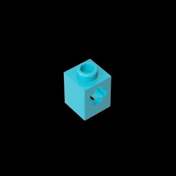 GDS-2196 - Technic Brick 1 x 1 with Axle Hole