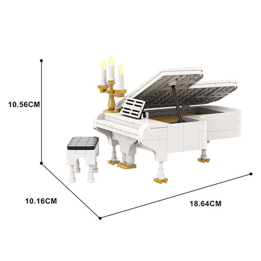 MOC A0835Y01 Grand Piano (white)