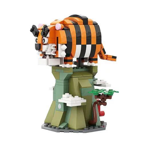 MOC A0164 cute tiger roar