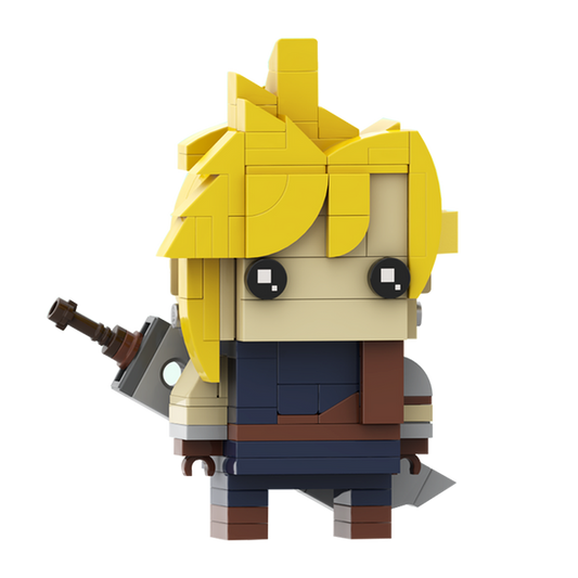 MOC-61279 Cloud Strife (FFVII) Brickheadz