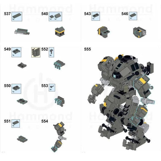 MOC Titanfall Ion -level Titan
