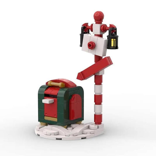 MOC-130590 Christmas Letter Box - LEGO CHRISTMAS MOC INSTRUCTIONS