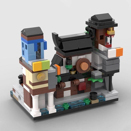 MOC-108555 Mini Modular 70657 Ninjago City Docks
