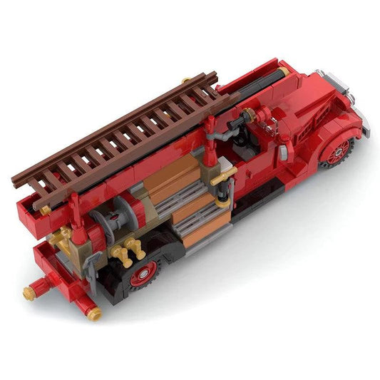 MOC-35195 Vintage Car - Ford V8-85 Fire Truck (1937)