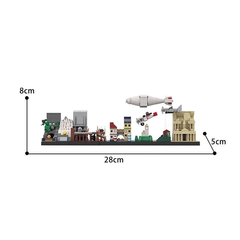 MOC-21572 Indiana Jones Skyline Architecture