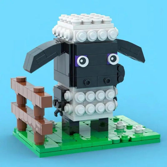 MOC-40631 Shaun the sheep Brickheadz