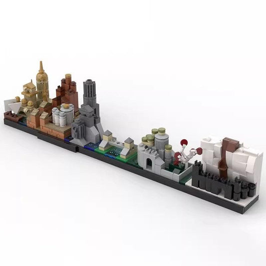 MOC-18016 Game Of Thrones - Westeros Skyline Architecture