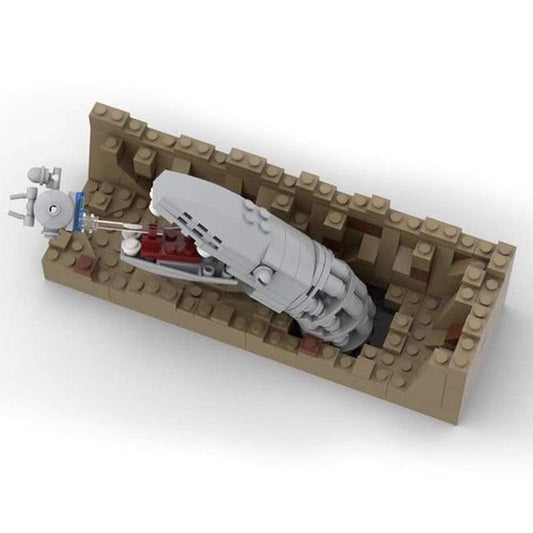 MOC-42513 Escape The Space Slug - Nano Falcon - Episode V