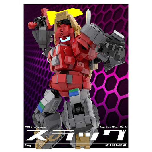 MOC- Transformers G1 Dinobots Slag