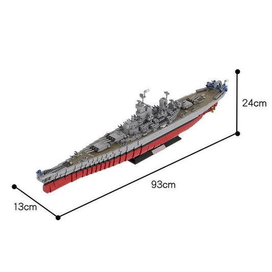 MOC-31764 Iowa-Class Battleship USS Missouri (BB-63)