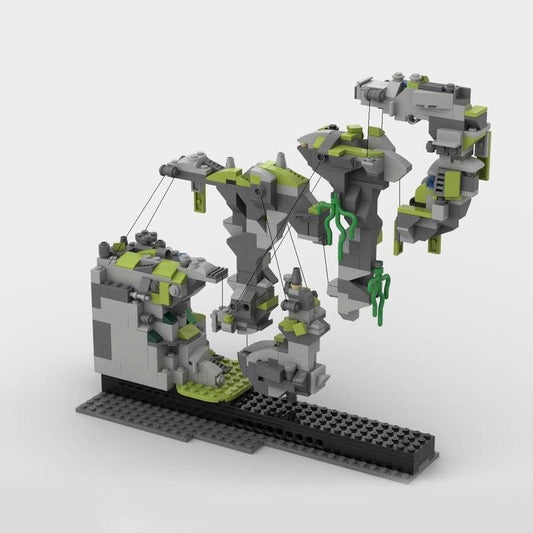 MOC-42670 Flying Mountains Tensegrity Sculpture