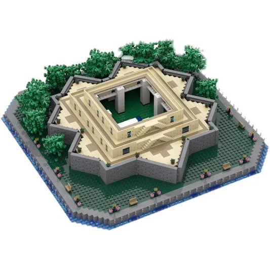 MOC-49317 Statue of Liberty - Base Add-on