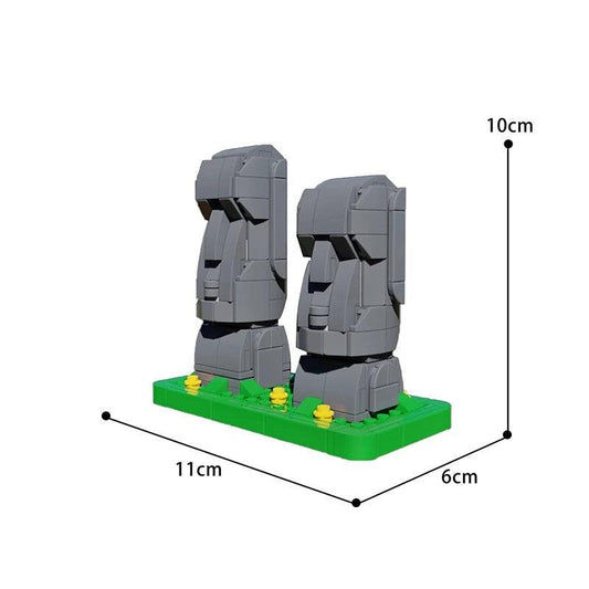 MOC-40120 Moai (Easter Island statues)