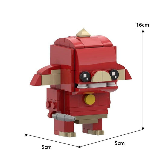 MOC-63737 Red Bokoblin (Breath of the Wild)  Zelda Brickheadz
