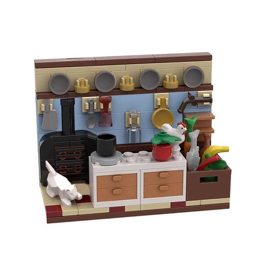 MOC-116474 Swedish Chef's Kitchen - A Muppet Theatre Scene