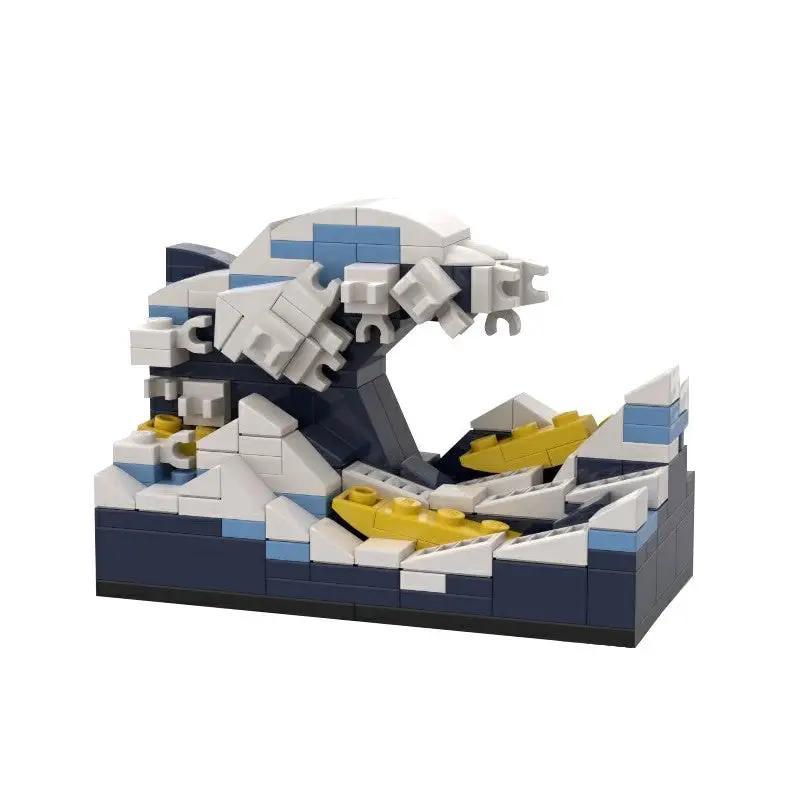 Mini 3D Kanagawa surf