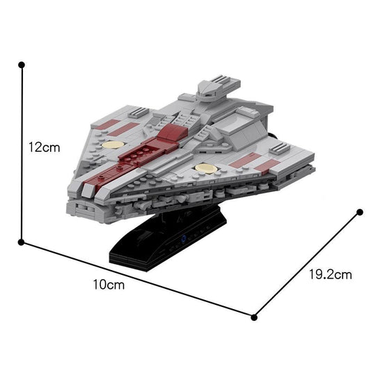 MOC-45934 Acclamator Assault ship and Arquitens Light cruiser