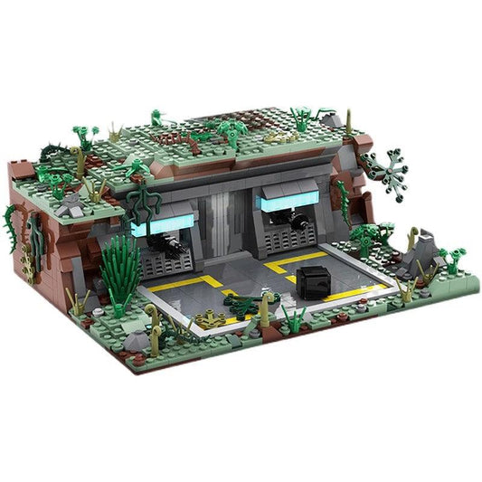 MOC-54447 LEGO MOC SW Base (Outpost) on Kashyyyk | PDF instructions (NO PARTS)